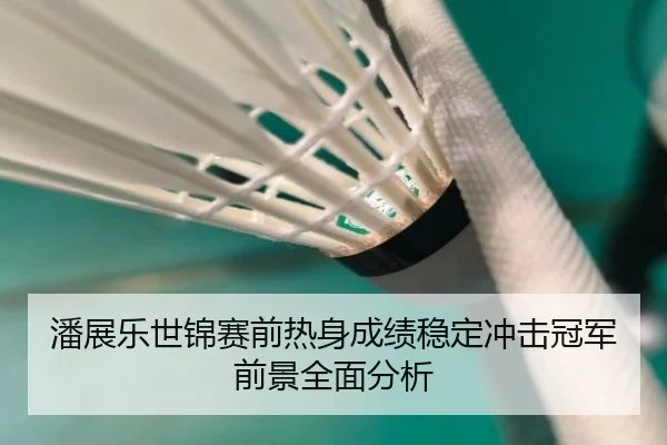 潘展乐世锦赛前热身成绩稳定冲击冠军前景全面分析